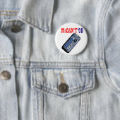 Badge Rond 5 Cm Bouton de McCan't '08 (En situation)