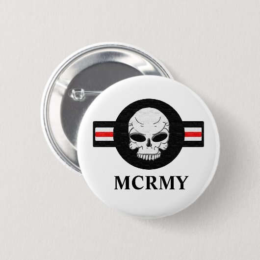 Badge Rond 5 Cm Bouton de MCRmy (Devant & derrière)