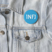 Badge Rond 5 Cm Bouton de membre de l'équipe d'INFJ (En situation)