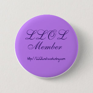 Badge Rond 5 Cm Bouton de membre de LLOL