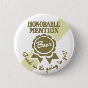 Badge Rond 5 Cm Bouton de mention honorable
