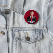 Badge Rond 5 Cm Bouton de Michael Bloomberg 2016 (En situation)