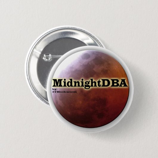 Badge Rond 5 Cm Bouton de MidnightDBA (Devant & derrière)