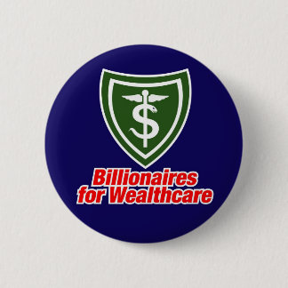 BADGE ROND 5 CM BOUTON DE MILLIARDAIRES