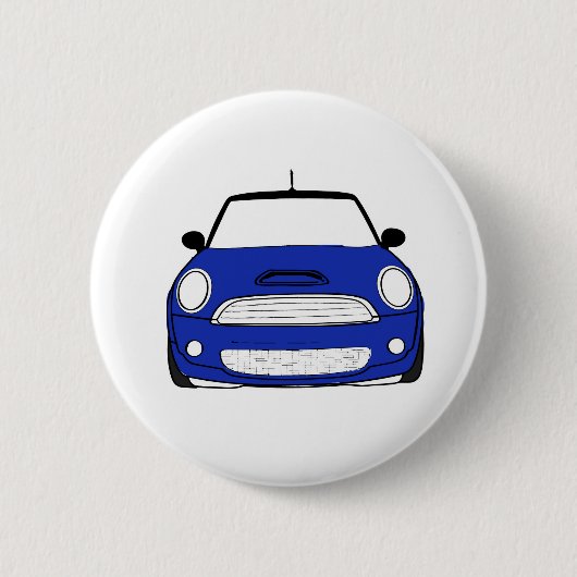Badge Rond 5 Cm Bouton de Mini Cooper (Devant)