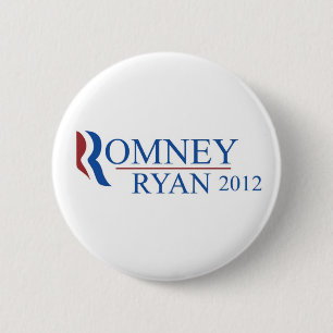Badge Rond 5 Cm Bouton de Mitt Romney Paul Ryan 2012