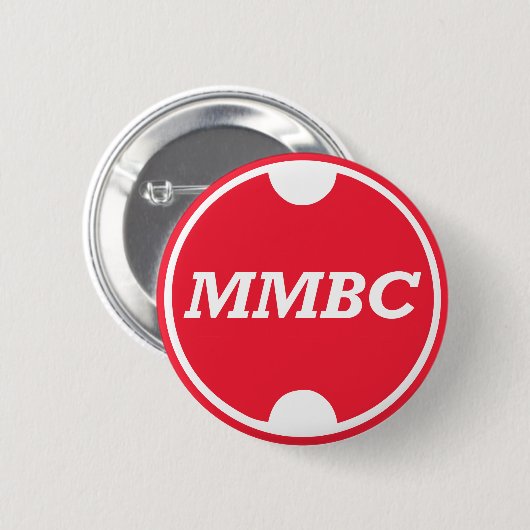 Badge Rond 5 Cm Bouton de MMBC (Devant & derrière)
