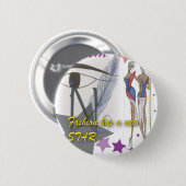 Badge Rond 5 Cm Bouton de mode (Devant & derrière)