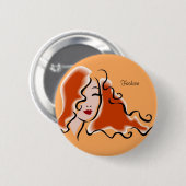 Badge Rond 5 Cm Bouton de mode (Devant & derrière)