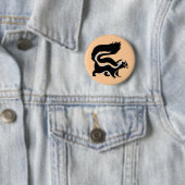 Badge Rond 5 Cm bouton de mouffette (En situation)