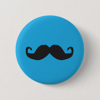 Badge Rond 5 Cm Bouton de moustache
