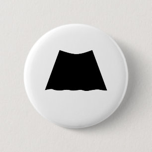 Badge Rond 5 Cm Bouton de moustache