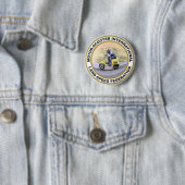 Badge Rond 5 Cm Bouton de MSILSF (En situation)
