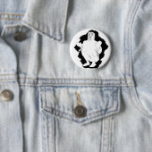 Badge Rond 5 Cm Bouton de Munamies - de Pomppufiilis (En situation)