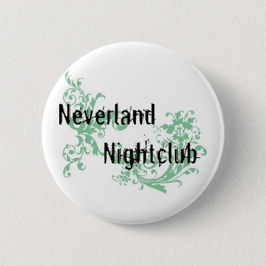 Badge Rond 5 Cm Bouton de Neverland (Devant)