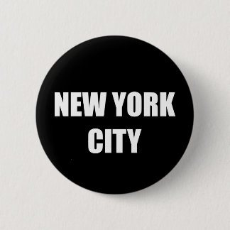 Badge Rond 5 Cm Bouton de New York