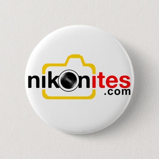 Badge Rond 5 Cm bouton de Nikonites.com (Devant)
