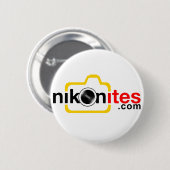 Badge Rond 5 Cm bouton de Nikonites.com (Devant & derrière)