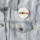 Badge Rond 5 Cm bouton de Nikonites.com (En situation)