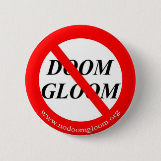Badge Rond 5 Cm Bouton de NoDoomGloom.Org