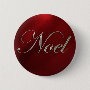 Badge Rond 5 Cm Bouton de Noël de Noel