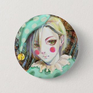 Badge Rond 5 Cm Bouton de norme de clown