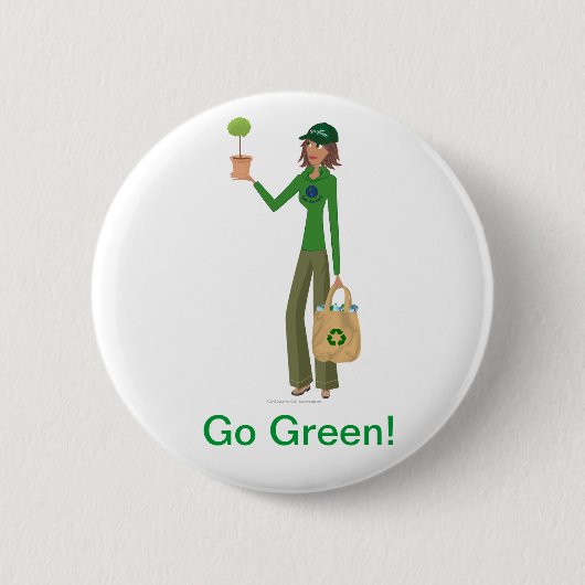 Badge Rond 5 Cm Bouton de norme de DHG (Devant)