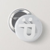Badge Rond 5 Cm : Bouton de P (Devant & derrière)