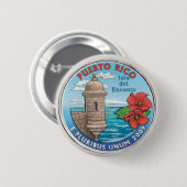Badge Rond 5 Cm bouton de P.R. (Devant & derrière)