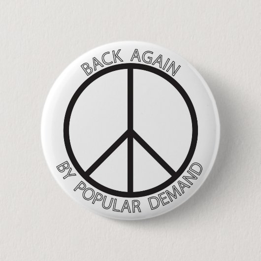 BADGE ROND 5 CM BOUTON DE PAIX (Devant)