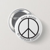 BADGE ROND 5 CM BOUTON DE PAIX (Devant & derrière)