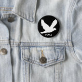 Badge Rond 5 Cm Bouton de PAIX (En situation)