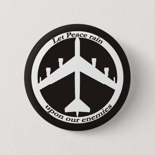 Badge Rond 5 Cm Bouton de paix (Devant)