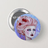 Badge Rond 5 Cm Bouton de parfait de Susie (Devant & derrière)