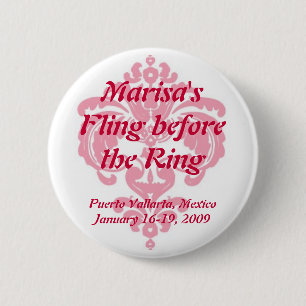 Badge Rond 5 Cm Bouton de partie de Bachelorette