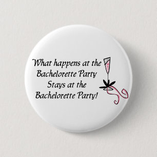 Badge Rond 5 Cm Bouton de partie de Bachelorette