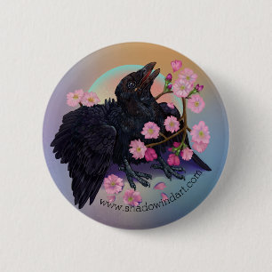 Badge Rond 5 Cm Bouton de passage à niveau