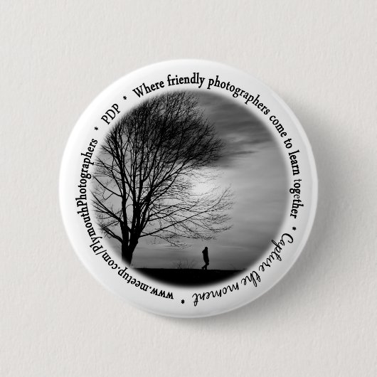 Badge Rond 5 Cm Bouton de PDP (Devant)