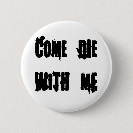 Badge Rond 5 Cm Bouton de Penstained (Devant)