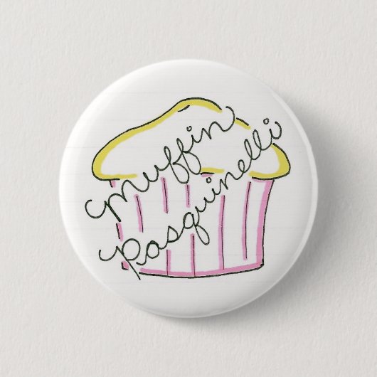 Badge Rond 5 Cm Bouton de petit pain (Devant)