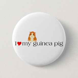 Badge Rond 5 Cm Bouton de petit pain de coeur