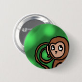 Badge Rond 5 Cm Bouton de petits pains (Devant & derrière)