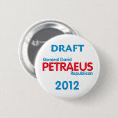 Badge Rond 5 Cm Bouton de PETRAEUS 2012 (Devant & derrière)