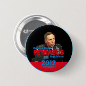 Badge Rond 5 Cm Bouton de PETRAEUS 2012 (Devant & derrière)