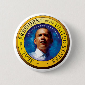Badge Rond 5 Cm Bouton de phoque du président Barack Obama