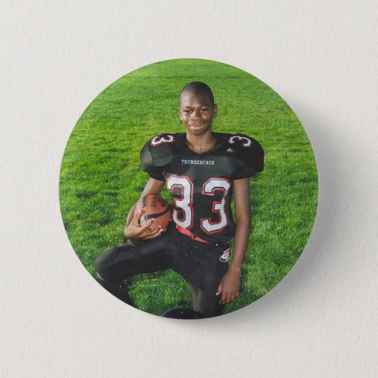 Badge Rond 5 Cm Bouton de photo de sports (Devant)