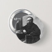 Badge Rond 5 Cm Bouton de Pierre-Joseph Proudhon (Devant & derrière)
