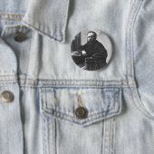 Badge Rond 5 Cm Bouton de Pierre-Joseph Proudhon (En situation)