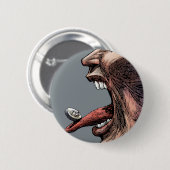 Badge Rond 5 Cm Bouton de pilule de poison (Devant & derrière)