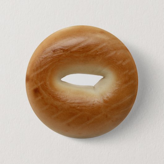 Badge Rond 5 Cm Bouton de Pinback de bagel (Devant)